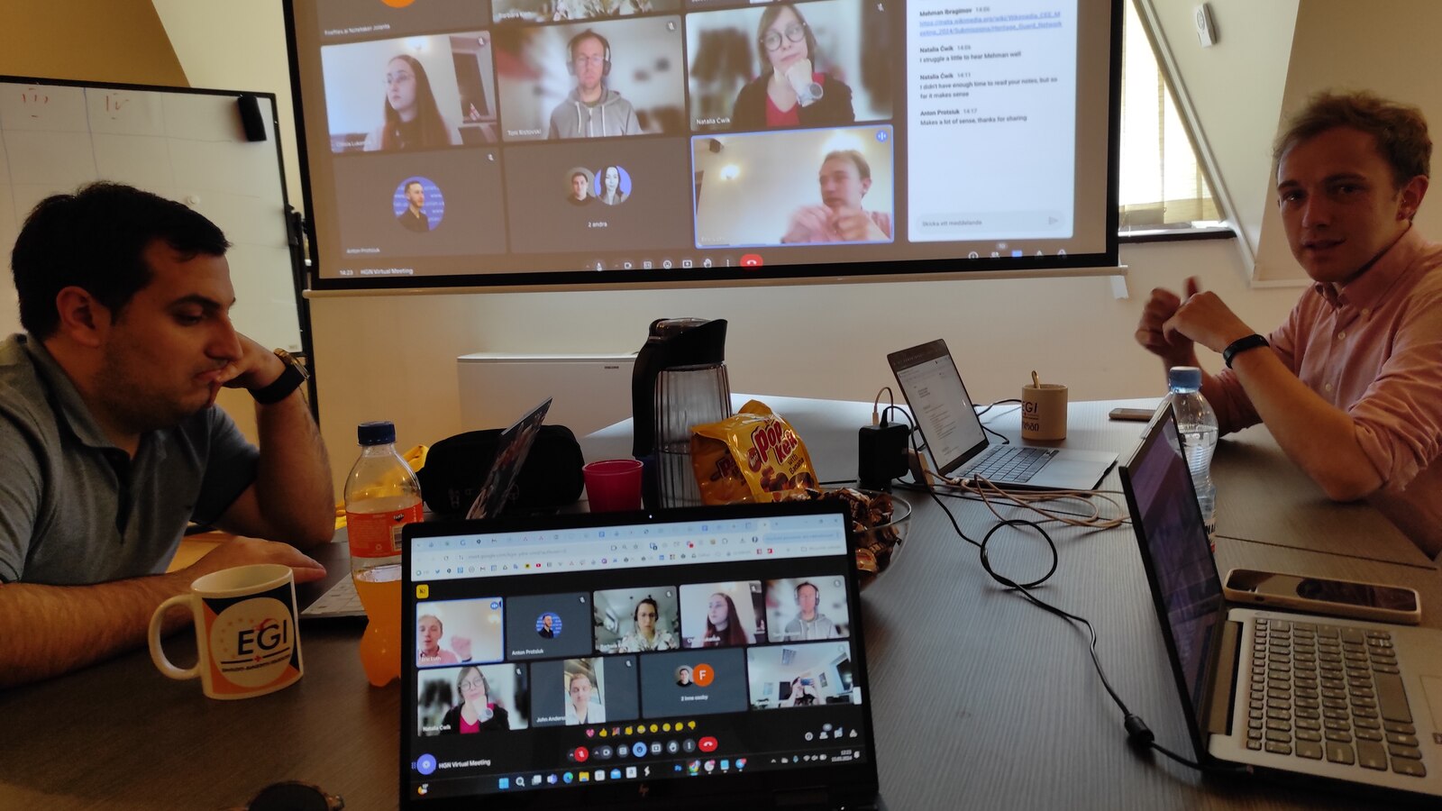 Workshop participants seated with laptops representing hard-to-inventory AI usage